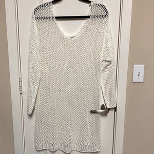 ✨NEW✨ fishnet style bathing suit coverup dress